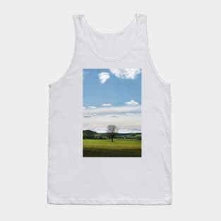 A lone tree in a field - Yorkshire, UK Tank Top